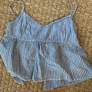 Abercrombie & Fitch cotton striped cami top